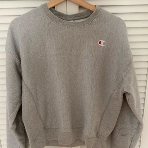 Champion crew neck (grey)
